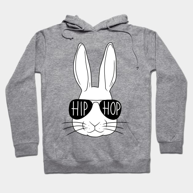 Easter Bunny Hip Hop Hoodie by valentinahramov